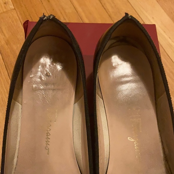 Ferragamo patent pumps black and brown - Picture 3 of 8